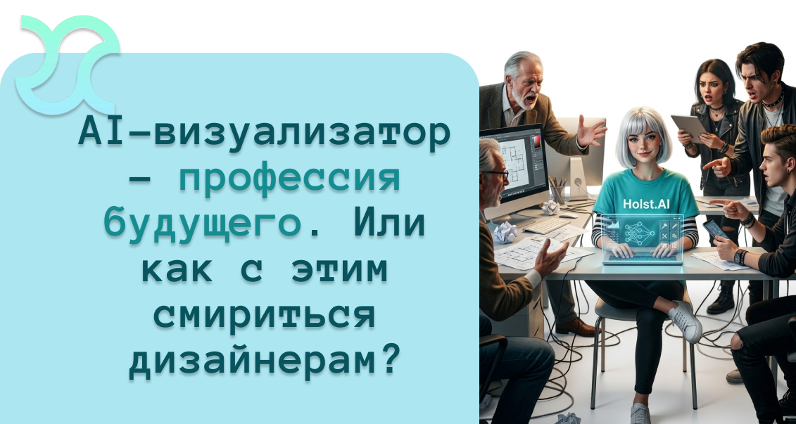 AI-визуализатор - профессия будущего. Или как с этим смириться дизайнерам?